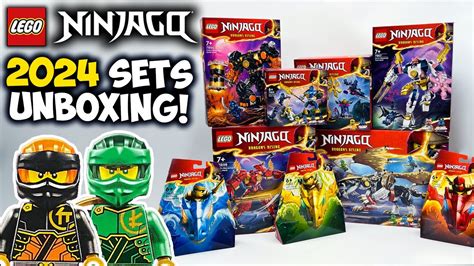 I Got The New Ninjago Sets Early Unboxing Youtube