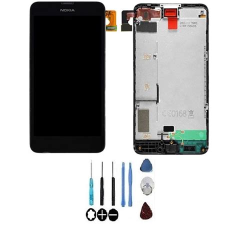 Ecran Display Lcd Complet Noir Pour Nokia Lumia