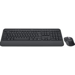 Logitech MK650 Mus tastatursæt nordisk sort Lomax