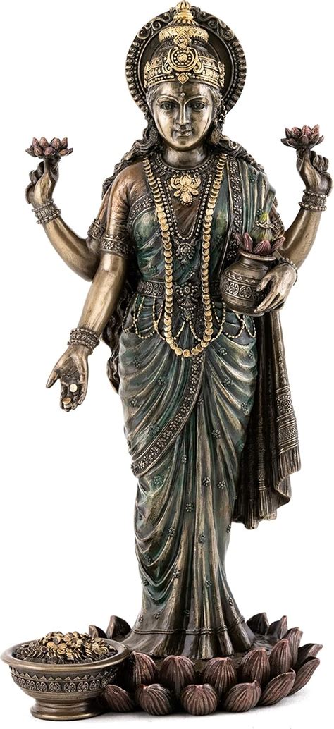 Top Collection Est Tua Lakshmi Na Plataforma De L Tus Escultura Da