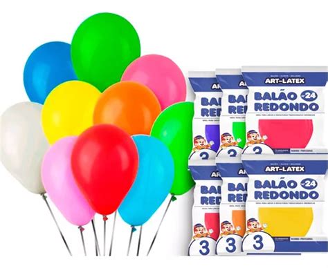 Bal O Redondo Profissional Diversas Cores N Art L Tex Mercadolivre