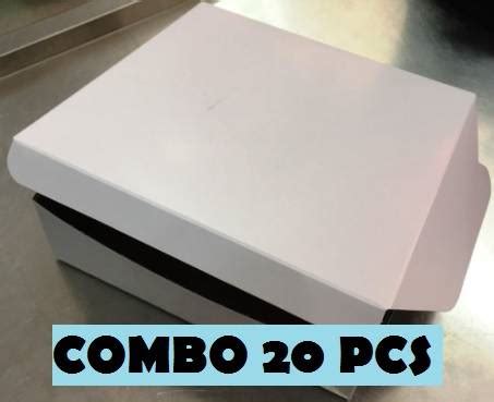 Combo 20 Pcs Box Cake Pizza Packaging Packing Box Kotak Kuih Talam