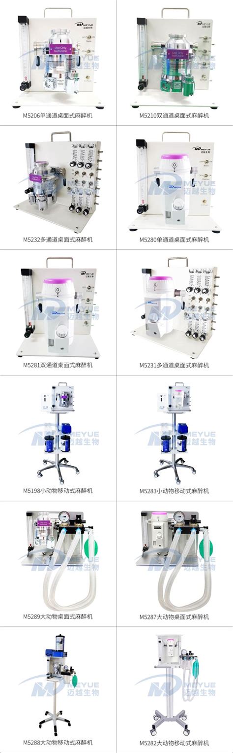 M5206单通道桌面式麻醉机迈越生物