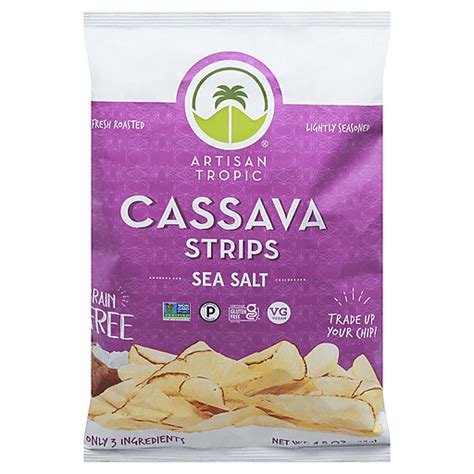 Artisan Tropic Sea Salt Cassava Strips Snacks Chips And Dips Foodtown