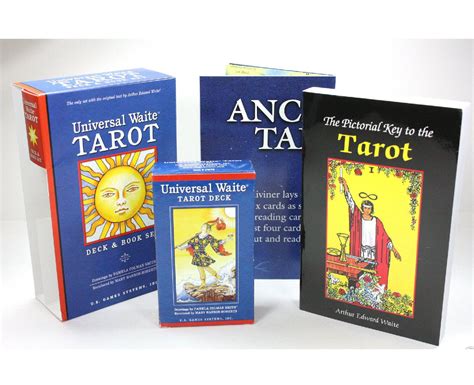 Universal Waite Tarot Deck And Book Set LT Tarot