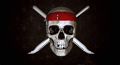 Pirate Skull Wallpaper - WallpaperSafari