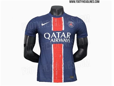 Maillot domicile 2024 2025 du PSG des images dévoilées