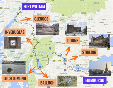 Mapa De Carreteras De Escocia Para Imprimir Actualizado Septiembre