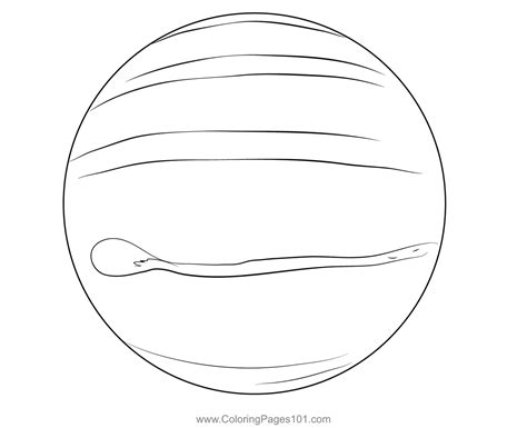 Neptune Coloring Page Twistynoodle Uzayda Yolculuk Gezegenler Hot Sex