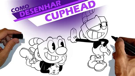 Xicrinho E Caneco Cuphead O Show Como Desenhar How To Draw Youtube