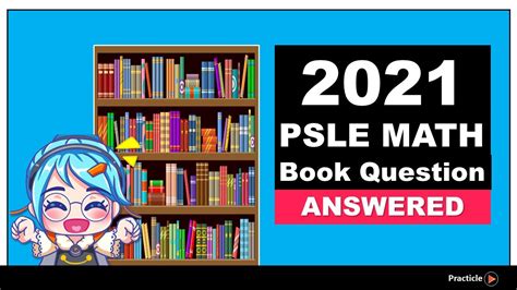 PSLE 2021 Math Paper PSLE Book Question Answer YouTube