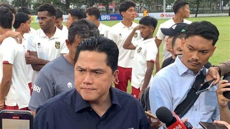 Timnas Indonesia Erick Thohir Buka Suara Terkait Indonesia Keluar Dari