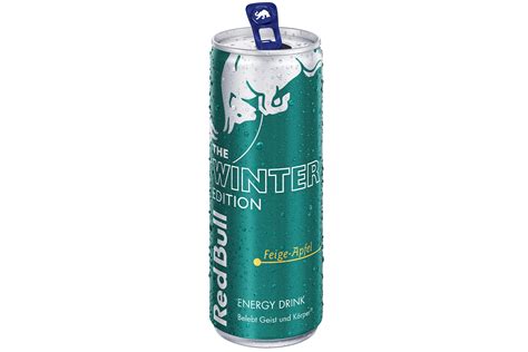 Red Bull präsentiert Winter Edition mit dem Geschmack von Feige Apfel