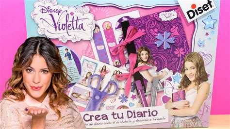 Violetta Disney Crea Tu Diario Diset Juguetes De Violetta