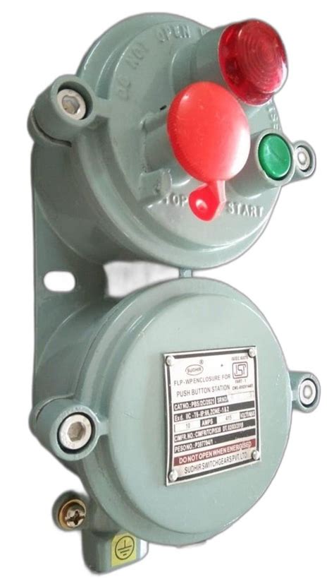 Sudhir FLAMEPROOF EXPLOSION PROOF PUSH BUTTON STATION For Industrial