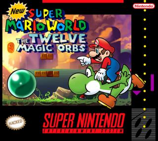 Hack New Super Mario World 1 The Twelve Magic Orbs SNES