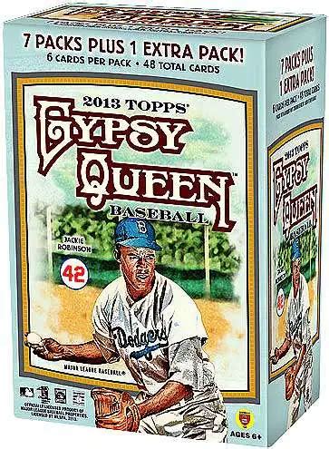 MLB Topps 2013 Gypsy Queen Baseball Trading Card BLASTER Box 8 Packs