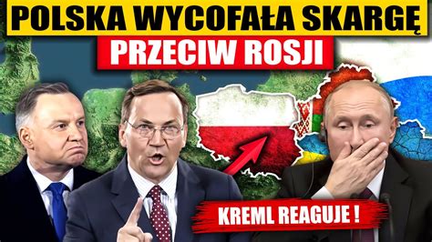 Polska Wycofa A Skarg Przeciwko Rosji Natychmiastowa Reakcja Kremla