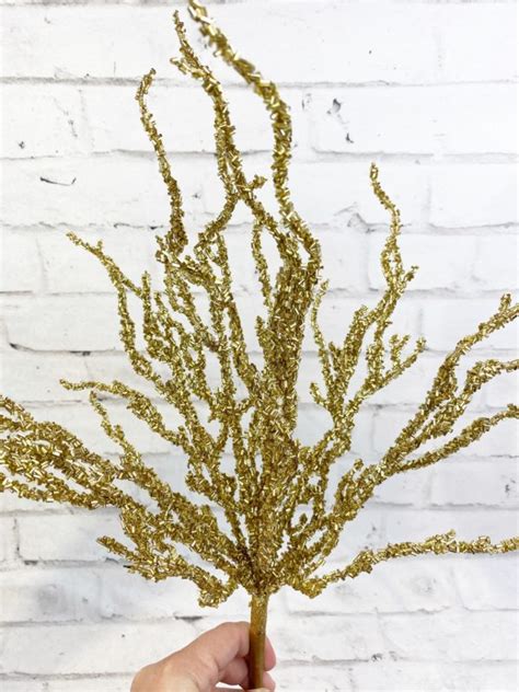 Gold Christmas Twig Bush Kelea S Florals