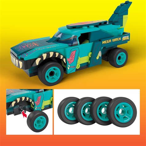 Hot Wheels Mega Construx Mega Wrex Monster Truck