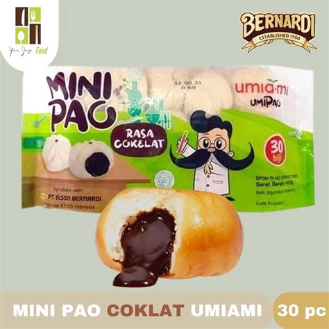 Jual Umiami Minipao Manis Rasa Coklat Pcs Bapao Instan Goreng Kukus