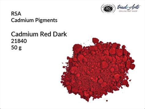 Czerwie Kadmowa Ciemna Rsa Opak G Sklep Plastyczny Tradearts