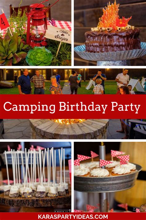 Simple And Rustic Camping Birthday Party Theme Ideas Happy 51 Off