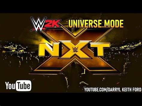 Wwe K Universe Mode Nxt Match Card June Week Youtube