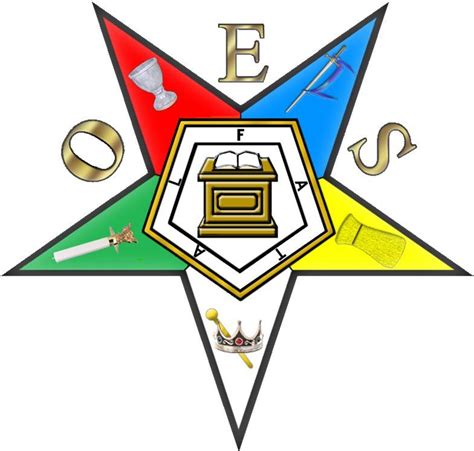 OES Emblems | Eastern star, Order of the eastern star, Star clipart