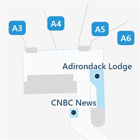 Albany Airport Concourse A Map & Guide