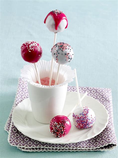 Cake Pops Kuchen Am Stiel Rezept Lecker