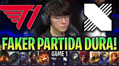 Faker Y T1 Sufren Contra El Ex T1 Teddy T1 Vs Drx Game 1 Resumen