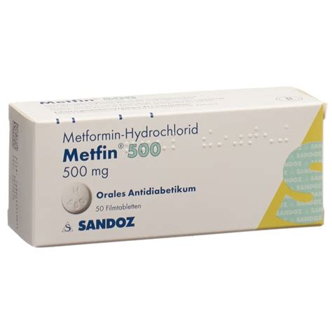 METFIN Cpr Pell 500 Mg Blist 50 Pce Commander En Ligne