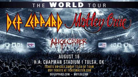 Def Leppard The World Tour Usa Tour Preview Venue Guide