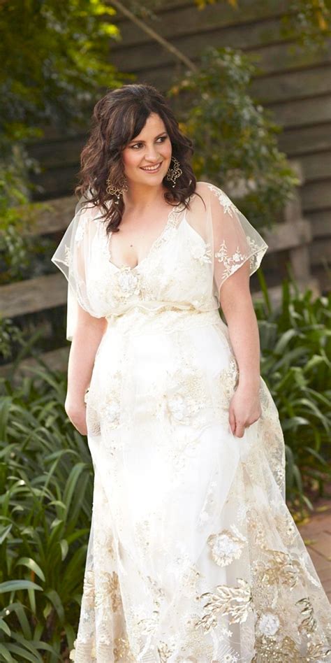 Plus Size Vintage Wedding Dresses With Sleeves