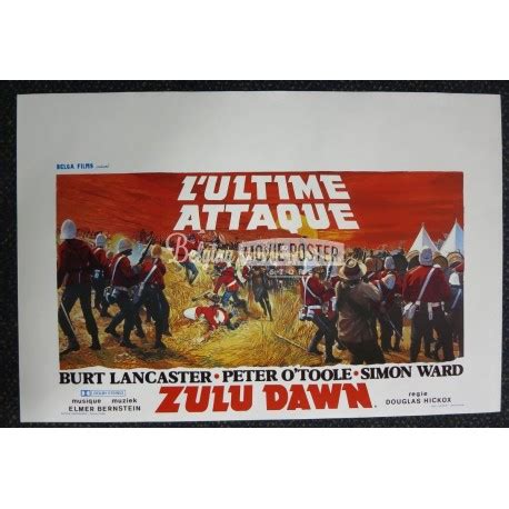 ZULU DAWN - Belgian Movie Poster Store