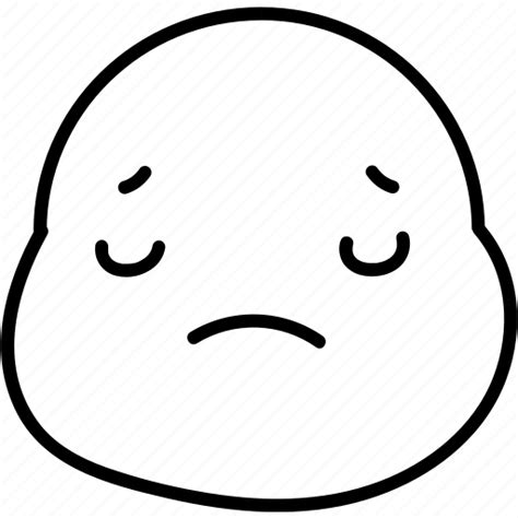 Emoji Face Glum Kawaii Icon Download On Iconfinder