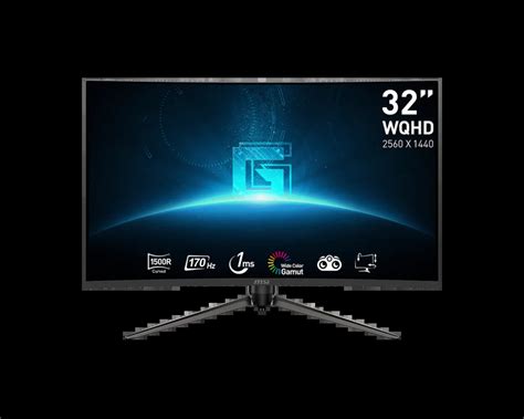 MSI G32CQ5P 32 WQHD 170Hz VA Curved Monitor SU Tech Games