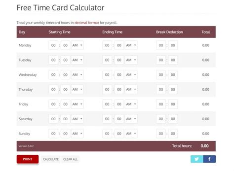 How Time Card Calculator Works Complete Guide Tweakbiz