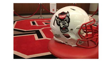 NC State Unveils New Helmet for Saturday's Game Against Boston College ...