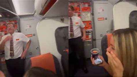 Couple Caught Having Sex On Easyjet Flight Passenger In Splits Video