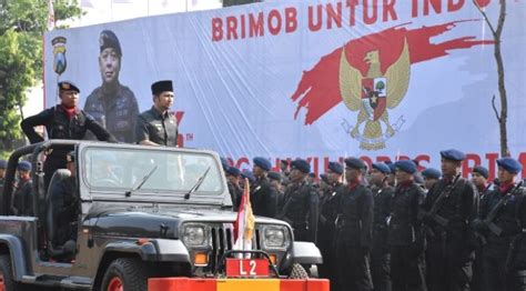 Upacara Peringatan Hut Korps Brimob Polri Ke 74 Tahun 2019 “brimob