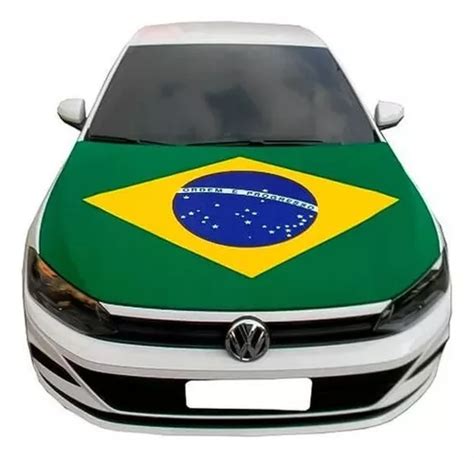 Bandeira Do Brasil Para Capo De Carro Poliester Pano Tecido Mercadolivre