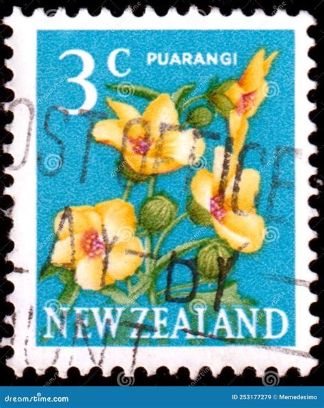 NEW ZEALAND CIRCA 1960 A Stamp Printed In New Zealand Shows Taniwha