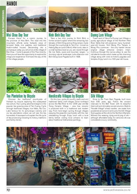 Vietnam Cambodia Laos And Myanmar Brochure 2017