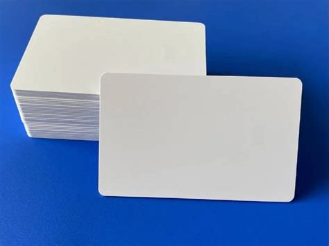 White Blank Pvc Cards Size 8 6 X 5 4 Mm At ₹ 4 In New Delhi Id 2851639780497