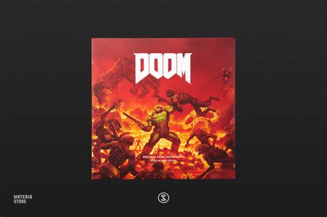 Doom Original Game Soundtrack Mick Gordon 2x Lp Vinyl Record