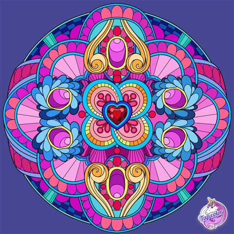 Pin By DixieKaye Tinsley On Color By Number Mandela S Mandala Design