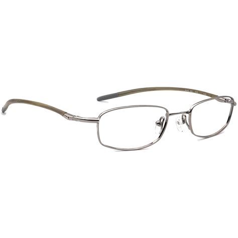 Gafas Nike 4093 045 Flexon Silver Rectangular Frame 4820 140 Etsy