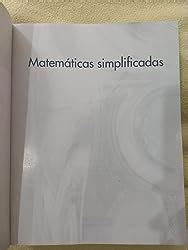 Matem Ticas Simplificadas Conamat Amazon Mx Libros